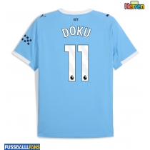 Manchester City Jeremy Doku #11 Heimtrikot 2025-26 Kurzarm